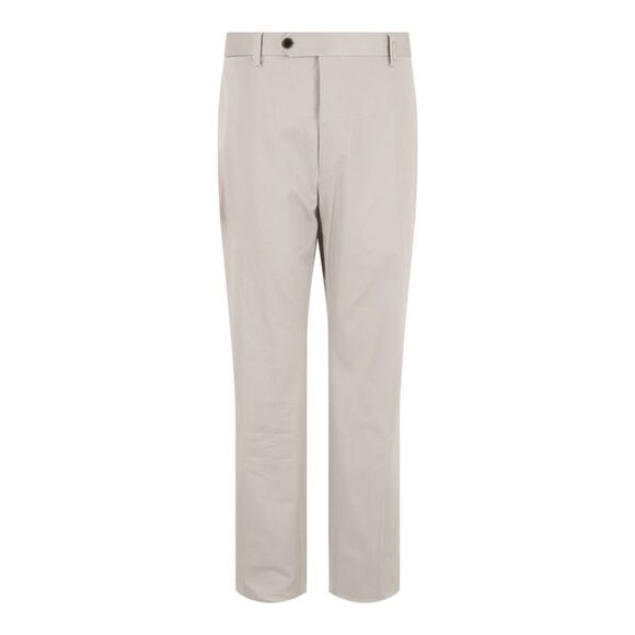 Ferragamo Regular-Fit Chino Pants Grey Mens